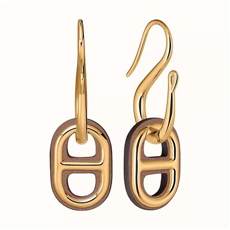 boucle d'oreille hermes|Hermes.